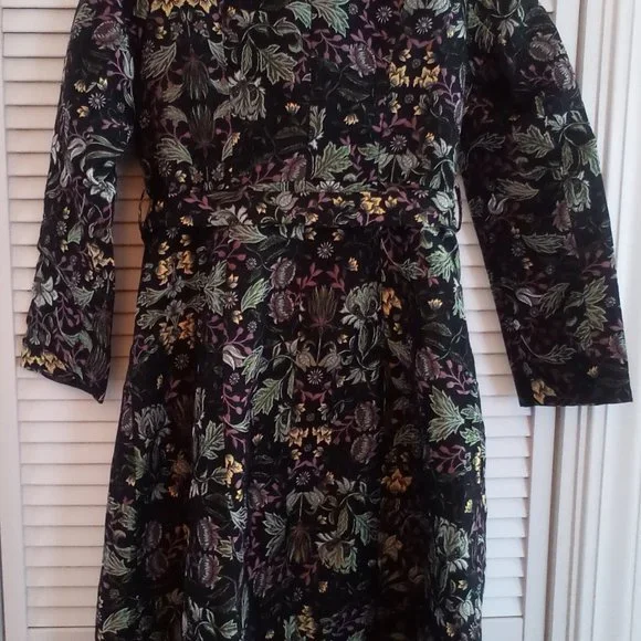 MODCLOTH -- BRIGHT AND BEAUTIFUL COAT /US 8 - Picture 2 of 3